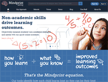 Tablet Screenshot of mindprintlearning.com